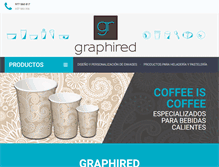 Tablet Screenshot of graphired.com